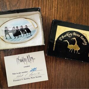 P. Buckley Moss Society Collector's Pin